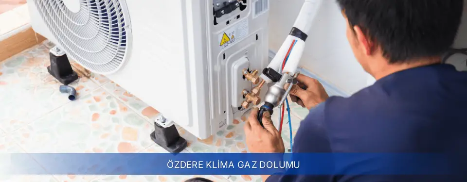 Özdere İlçemi Baymak Klima Gaz Dolumu